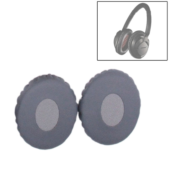 1 paire pour Bose OE2/OE2i/SoundTrue casque coussin éponge couverture cache-oreilles remplacement oreillettes (gris)