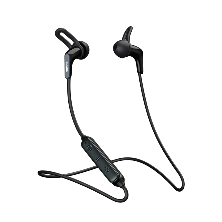 REMAX RB-S27 Sports Music Bluetooth V5.0 Wireless Earphone, Support Hands-free (Black) - Neck-mounted Earphone by REMAX | Online Shopping UK | buy2fix