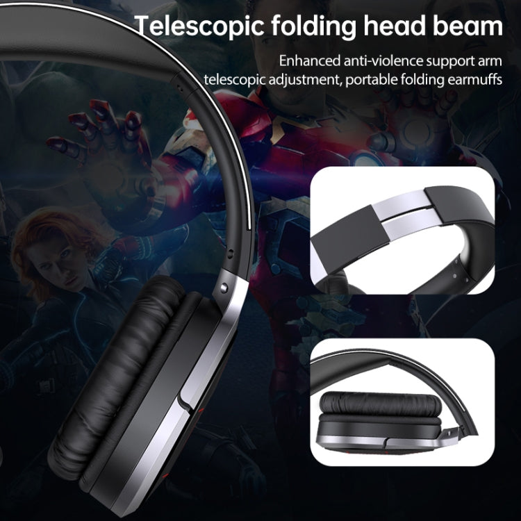 awei A799BL Bluetooth 5.0 Foldable Head-Mounted Bluetooth Gaming Headset - Headset & Headphone by awei | Online Shopping UK | buy2fix