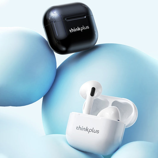 Original Lenovo LivePods LP40 TWS IPX4 Waterproof Bluetooth Earphone with Charging Box, Support Touch & HD Call & Siri & Master-slave Switching (Black) by Lenovo