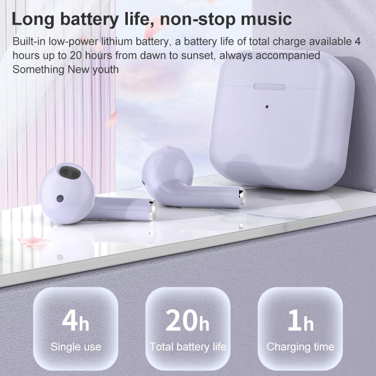 Mijiaer TN22 Bluetooth 5.1 True Wireless Stereo Bluetooth Earphone(White) - TWS Earphone by buy2fix | Online Shopping UK | buy2fix