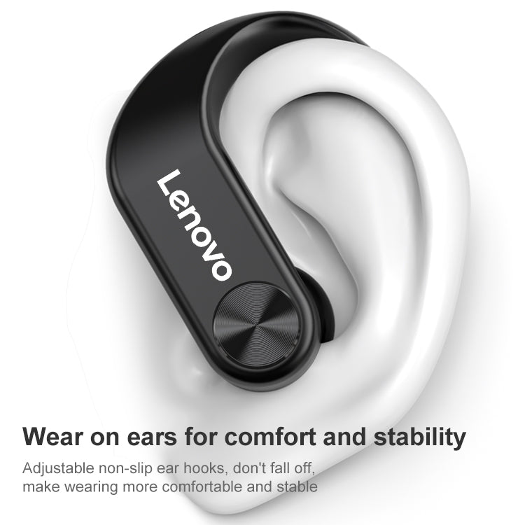 Original Lenovo LivePods LP7 IPX5 Waterproof Ear-mounted Bluetooth Earphone with Magnetic Charging Box & LED Battery Display, Support for Calls & Automatic Pairing(White) - Bluetooth Earphone by Lenovo | Online Shopping UK | buy2fix