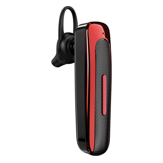 Écouteur Bluetooth unilatéral à réduction de bruit intelligente E1 monté sur l'oreille (rouge noir)