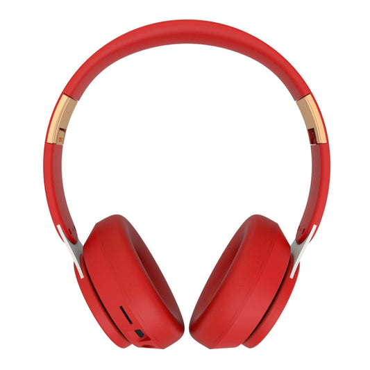 07S Folding Sports Computer Games Wireless Bluetooth V5.0 Headset with Mic (Red) - Headset & Headphone by buy2fix | Online Shopping UK | buy2fix