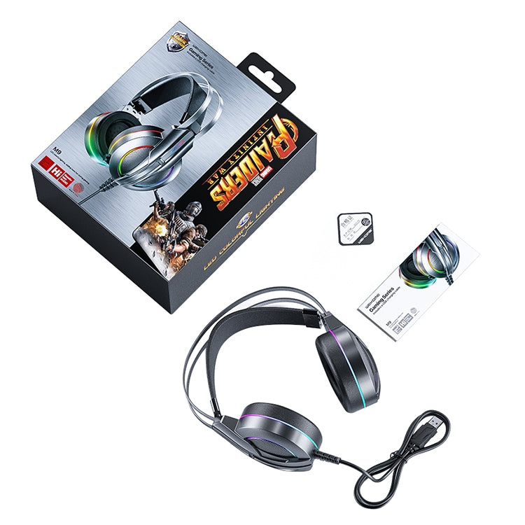 WK M9 Raiders Head-mounted Wired Gaming Headset - Multimedia Headset by WK | Online Shopping UK | buy2fix