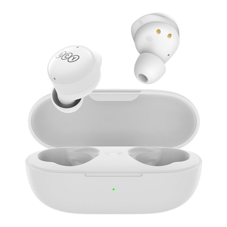 Original Xiaomi Youpin QCY T17 Bluetooth 5.1 ENC Low Latency Wireless Earphones (White) - TWS Earphone by Xiaomi | Online Shopping UK | buy2fix