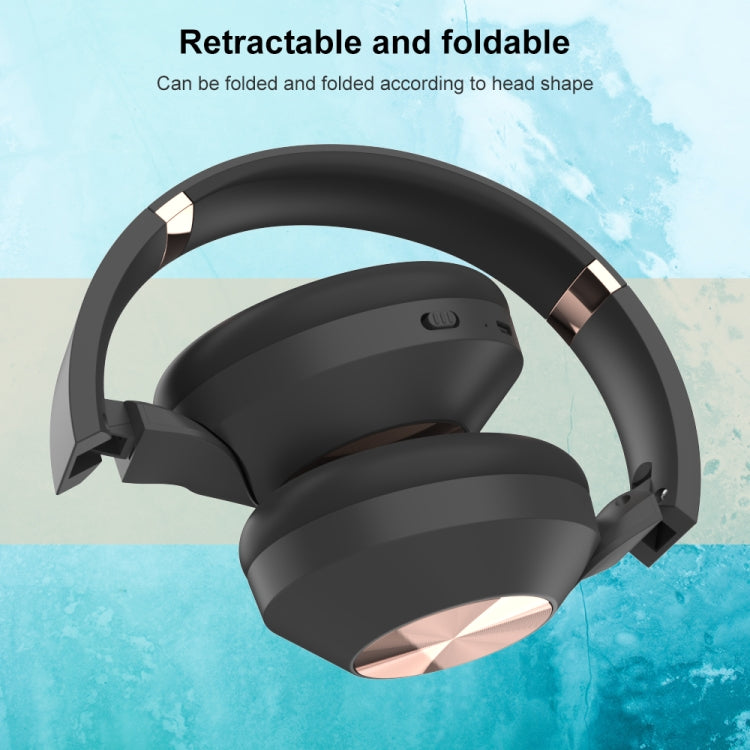 Mucro L36 Foldable Bluetooth Headset with SD Card Slot & Storage Box(Black) - Apple Accessories by Mucro | Online Shopping UK | buy2fix