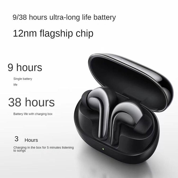 Original Xiaomi Buds 4 Pro 48dB Noise Cancelling Bone Sensor Wireless Earphone(Black) - TWS Earphone by Xiaomi | Online Shopping UK | buy2fix