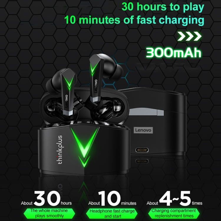 Lenovo LP6 TWS E-sports Gaming Wireless Bluetooth Earphone - TWS Earphone by Lenovo | Online Shopping UK | buy2fix