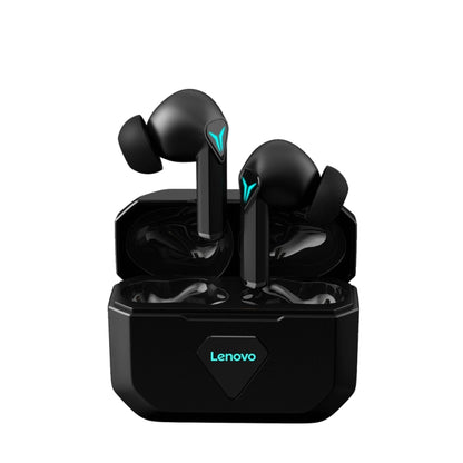 Lenovo LivePods GM6 Wireless Bluetooth 5.0 TWS Gaming Earphones with Charging Box (Black) - Bluetooth Earphone by Lenovo | Online Shopping UK | buy2fix