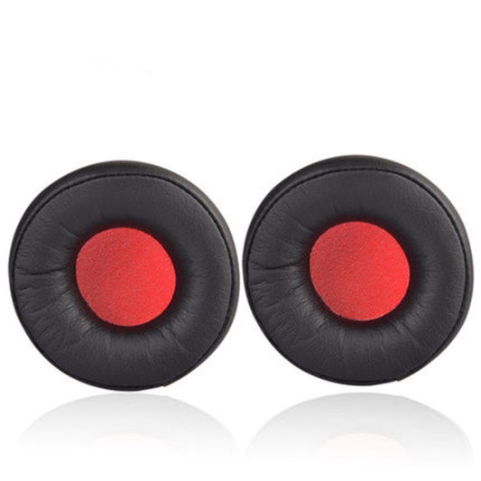 1 Pair Leather Sponge Protective Case for Jabra MOVE Headphone(Black Red) by buy2fix