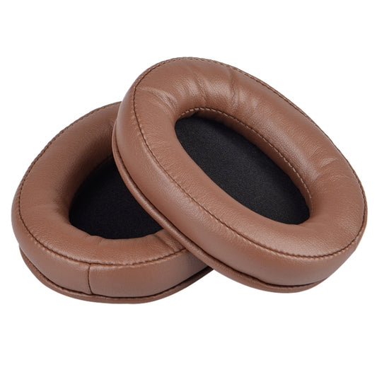 1 Pair Leather Sponge Protective Case for Steelseries Arctis 3 Pro / Ice 5 / Ice 7 Headphone (Brown) by buy2fix