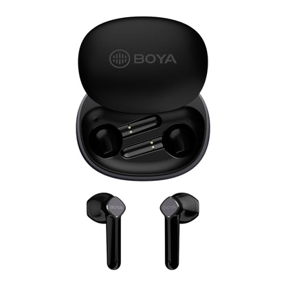 BOYA BY-AP100 True Wireless In-ear Stereo Headphones Bluetooth 5.1 Earphones (Black) - Bluetooth Earphone by BOYA | Online Shopping UK | buy2fix