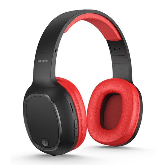 WK M8 Bluetooth 5.0 Fashion Design Music Bluetooth Headphone, Support TF Card (Red) - Headset & Headphone by WK | Online Shopping UK | buy2fix