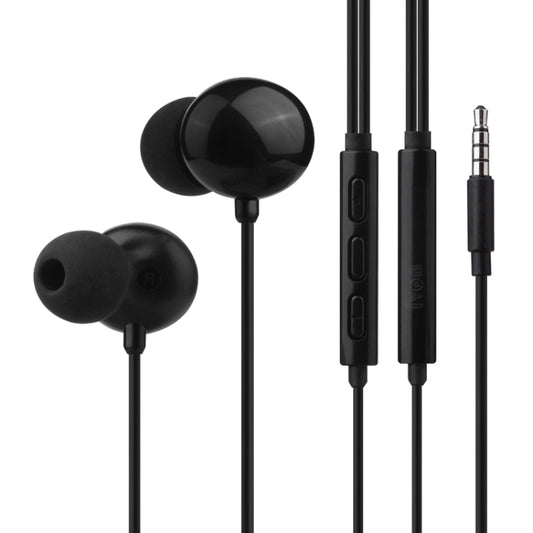 IVON E50 3.5mm Stereo Noise Reduction Earphone (Black) - In Ear Wired Earphone by IVON | Online Shopping UK | buy2fix