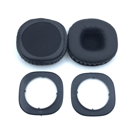 1 Pair Imitation Leather + Memory Foam Soft Headphone Jacket Earmuffs for Marshall MID ANC, with Rubber Plate Buckle by buy2fix