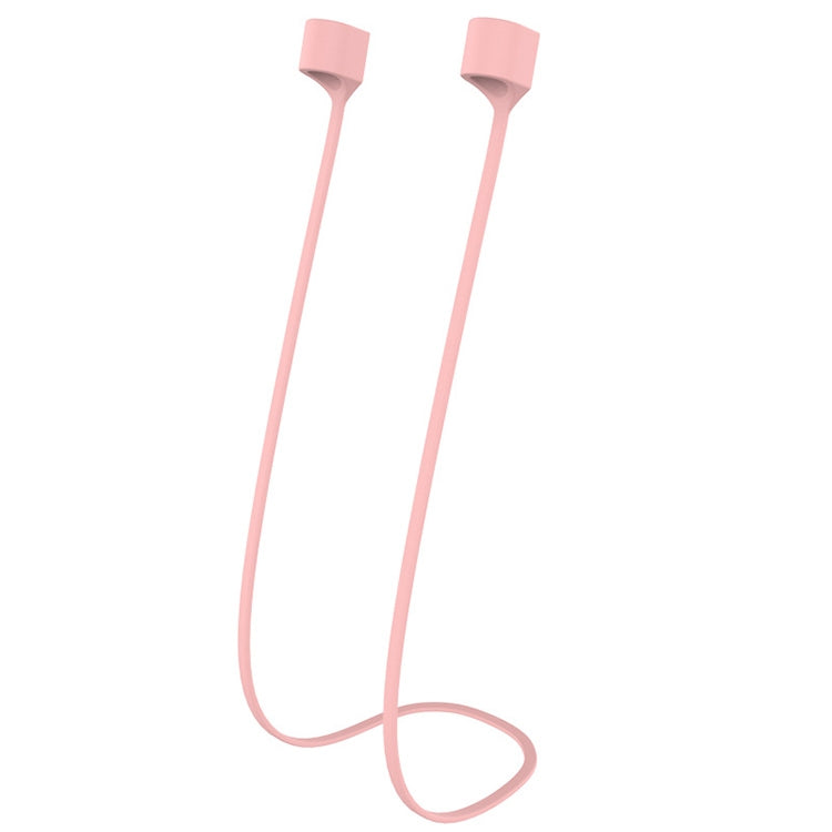 Wireless Bluetooth Headset Anti-lost Rope Magnetic Silicone Lanyard for Apple AirPods 1 / 2(Pink) - Apple Accessories by buy2fix | Online Shopping UK | buy2fix