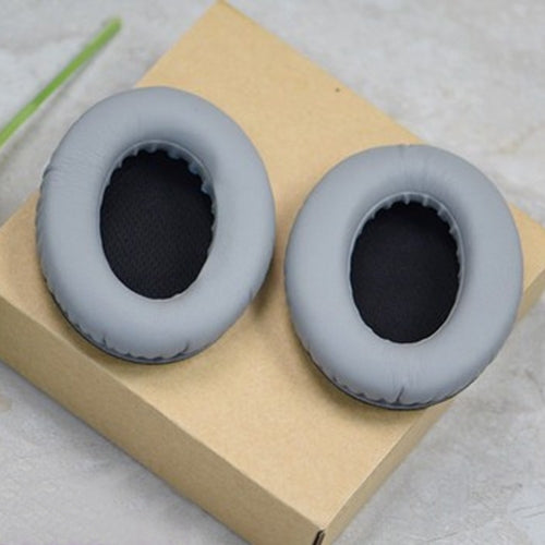 1 Pair Soft Earmuff Headphone Jacket with Common Cotton for BOSE QC2 / QC15 / AE2 / QC25(Grey) by buy2fix