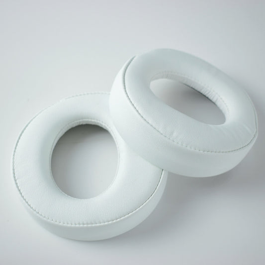 2pcs Soft Earmuff Headphone Jacket for Sony PS4 Gold Wireless Stereo Headset(White) by buy2fix