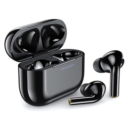 awei T29 Bluetooth V5.0 TWS True Wireless Sports Headset with Charging Case(Black) - TWS Earphone by awei | Online Shopping UK | buy2fix