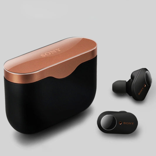 For Sony WF-1000XM3 Bluetooth Earphone Transparent Protective Sticker by buy2fix