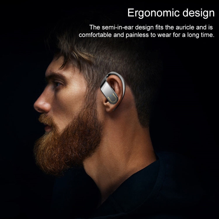 Galante B10 Bluetooth 5.0 Stereo Ear-mounted Bluetooth Earphone with Magnetic Charging Case & Digital Display, Support Call & Memory Connection - Bluetooth Earphone by Galante | Online Shopping UK | buy2fix