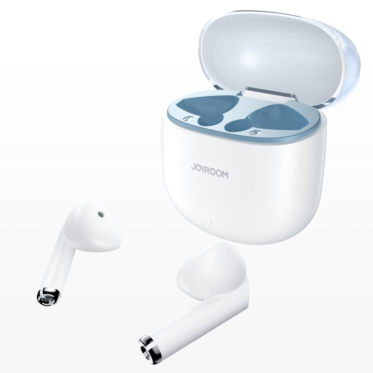 JOYROOM JR-PB2 Jpods Series TWS Half In-ear Bluetooth Wireless Earphone(White) - TWS Earphone by JOYROOM | Online Shopping UK | buy2fix