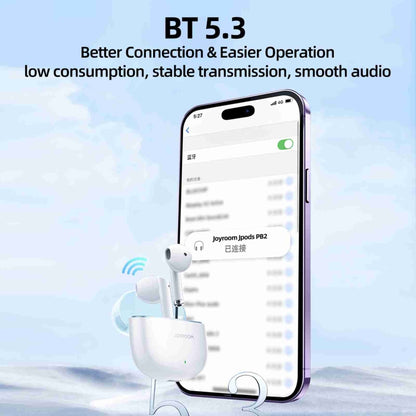 JOYROOM JR-PB2 Jpods Series TWS Half In-ear Bluetooth Wireless Earphone(Black) - TWS Earphone by JOYROOM | Online Shopping UK | buy2fix