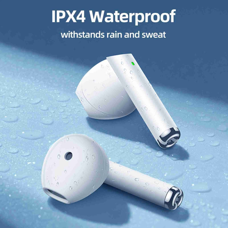 JOYROOM JR-PB2 Jpods Series TWS Half In-ear Bluetooth Wireless Earphone(White) - TWS Earphone by JOYROOM | Online Shopping UK | buy2fix