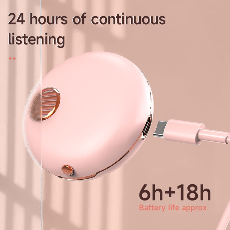 HXSJ Air-S28 TWS Bluetooth 5.3 True Wireless HiFi Stereo Make-up Mirror Earphones with Charging Case (Pink) - TWS Earphone by HXSJ | Online Shopping UK | buy2fix