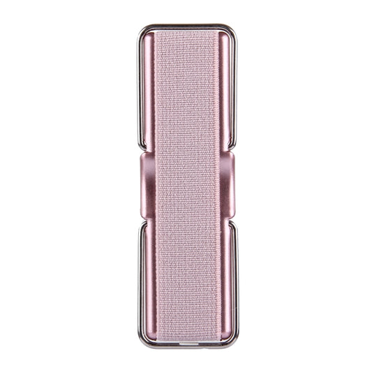 2 in 1 Adjustable Universal Mini Adhesive Holder Stand + Slim Finger Grip, Size: 7.3 x 2.2 x 0.3 cm(Rose Gold) by buy2fix