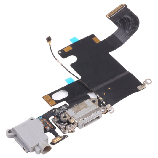 Original Charging Port Flex Cable for iPhone 6 (Dark Gray) by buy2fix