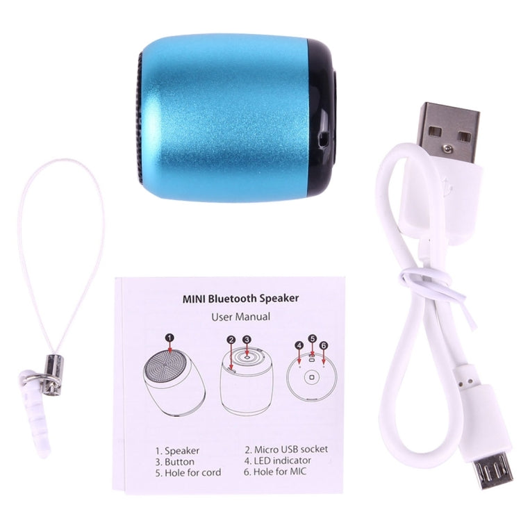 A1 Mini Bluetooth Speaker, Support Hands-free Call & Photo Remote Shutter & TWS Function(Blue) - Mini Speaker by buy2fix | Online Shopping UK | buy2fix