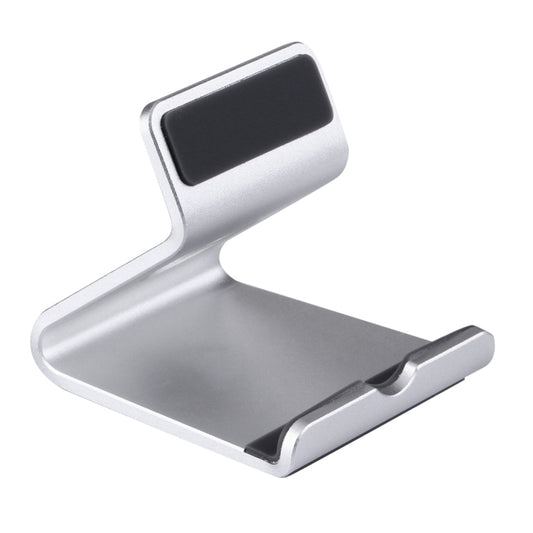 Exquisite Aluminium Alloy Desktop Holder Stand DOCK Cradle For iPhone, Galaxy, Huawei, Xiaomi, LG, HTC and 7 inch Tablet(Silver) by buy2fix