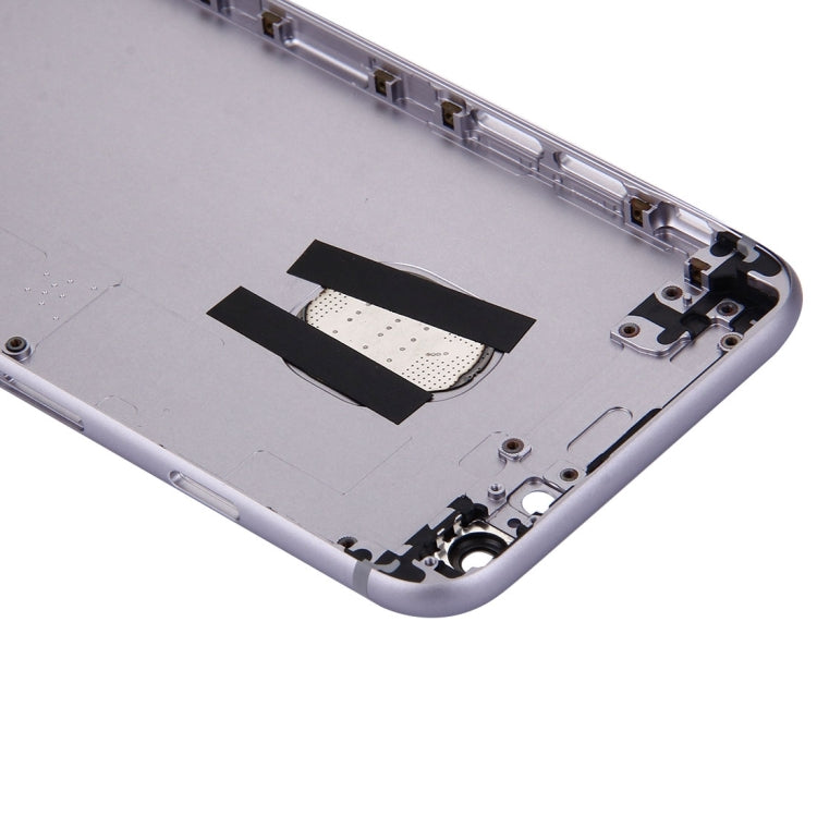 5 in 1 for iPhone 6s (Back Cover + Card Tray + Volume Control Key + Power Button + Mute Switch Vibrator Key) Full Assembly Housing Cover(Grey) by buy2fix