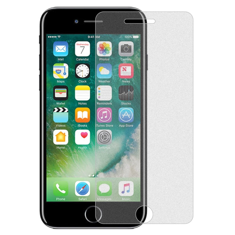 Matte Frosted Tempered Glass for iPhone SE 2020 / 8 / 7 - Apple Accessories by buy2fix | Online Shopping UK | buy2fix