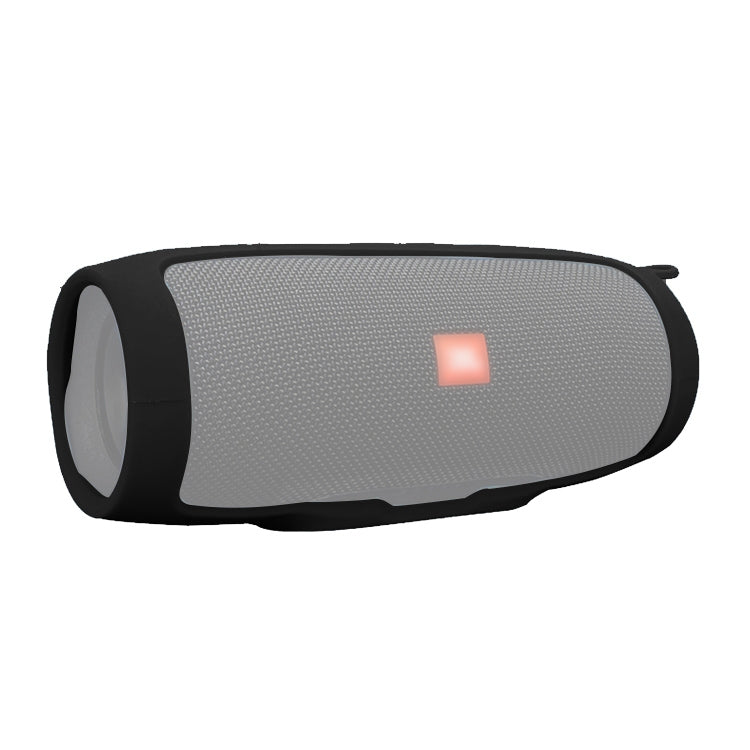 Shockproof Waterproof Soft Silicone Cover Protective Sleeve Bag for JBL Charge3 Bluetooth Speaker(Black) - Protective Case by buy2fix | Online Shopping UK | buy2fix