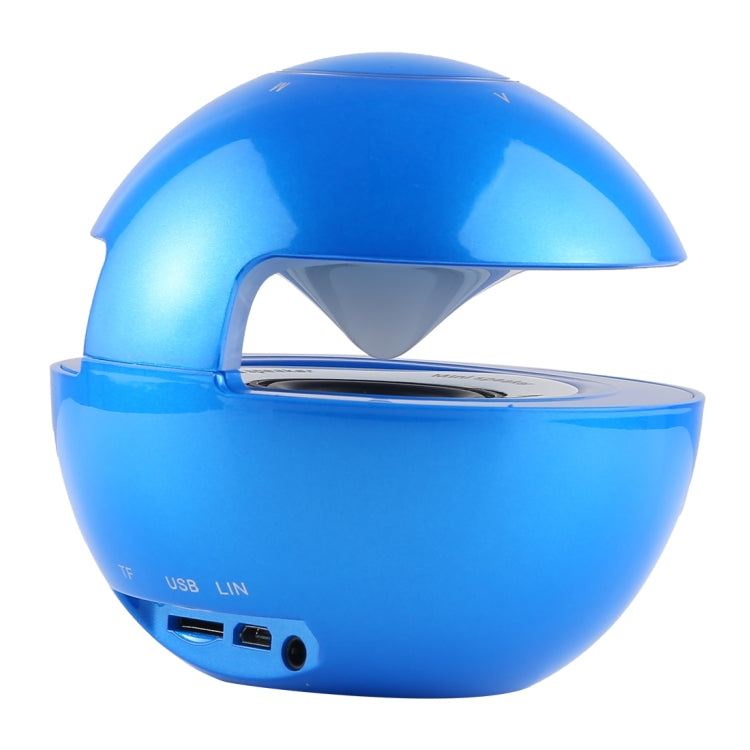 BT-118 Mini Wireless Bluetooth Speaker with Breathing Light, Support Hands-free / TF Card / AUX(Blue) - Mini Speaker by buy2fix | Online Shopping UK | buy2fix