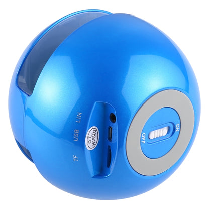 BT-118 Mini Wireless Bluetooth Speaker with Breathing Light, Support Hands-free / TF Card / AUX(Blue) - Mini Speaker by buy2fix | Online Shopping UK | buy2fix