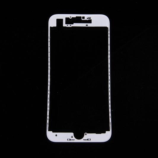 Front LCD Screen Bezel Frame for iPhone 7(White) by buy2fix