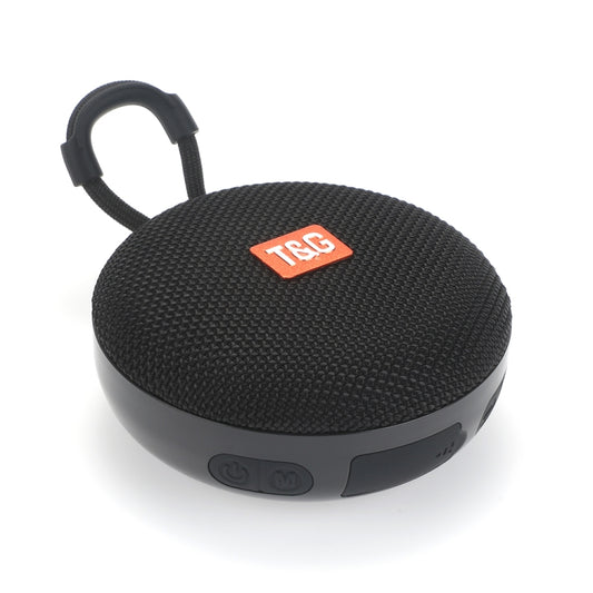 T&G TG352 Outdoor Portable Riding Wireless Bluetooth Speaker TWS Stereo Subwoofer, Support Handsfree Call / FM / TF(Black) - Mini Speaker by T&G | Online Shopping UK | buy2fix