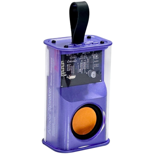 5W Portable Bullet TWS Wireless Bluetooth Speaker (Purple) - Mini Speaker by buy2fix | Online Shopping UK | buy2fix