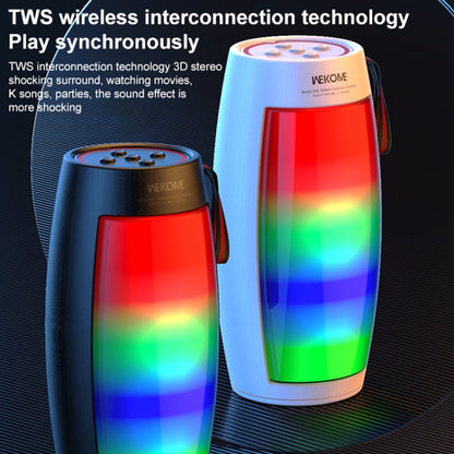 WEKOME D40 5W Sound Pulse Colorful Bluetooth Speaker (Black) - Desktop Speaker by WK | Online Shopping UK | buy2fix