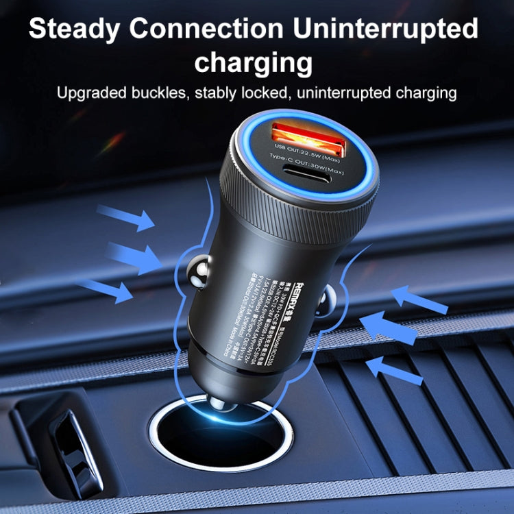 REMAX RCC335 Seaya Series 2 in 1 Car 30W PD Fast Charger - Car Charger by REMAX | Online Shopping UK | buy2fix