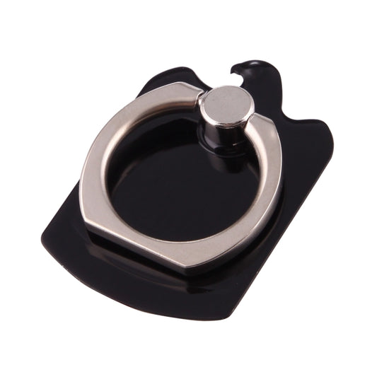Cmzact CPS-2in1 2 in 1 Eagle Shape 360 Degrees Rotation Magnetic Phone Ring Stent Car Hook Mount(Black) by buy2fix
