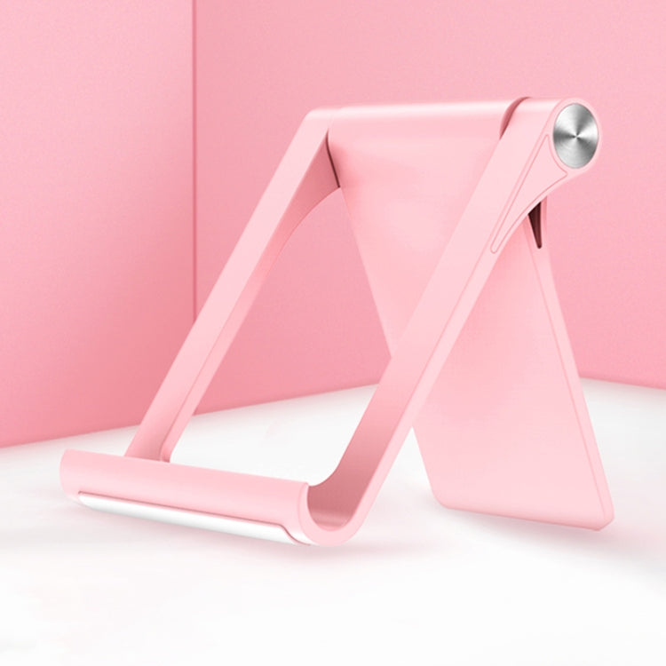 ZM-7 Universal 360-degree Rotating Matte Texture Mobile Phone / Tablet Stand Desktop Stand (Pink) - Desktop Holder by buy2fix | Online Shopping UK | buy2fix