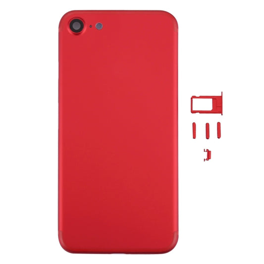 6 in 1 for iPhone 7 (Back Cover (With Camera Lens) + Card Tray + Volume Control Key + Power Button + Mute Switch Vibrator Key + Sign) Full Assembly Housing Cover - iPhone 7 Parts by buy2fix | Online Shopping UK | buy2fix
