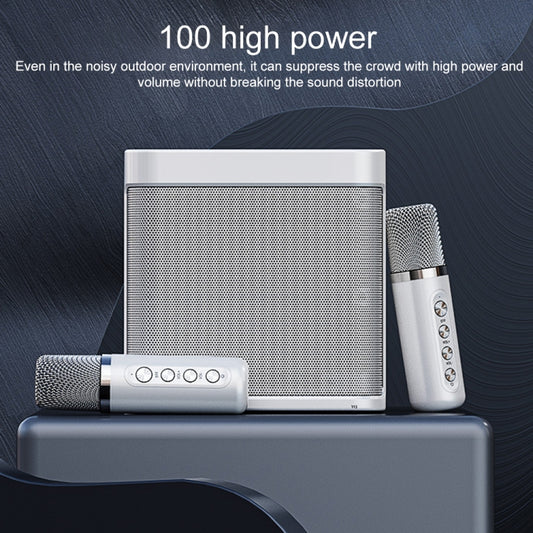 YS-203 Bluetooth Karaoke Speaker Wireless Microphone(Red) by buy2fix
