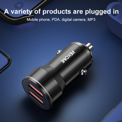 WK WP-C43 Staroad Series 15W Dual USB Car Charger(Coffee) - Car Charger by WK | Online Shopping UK | buy2fix