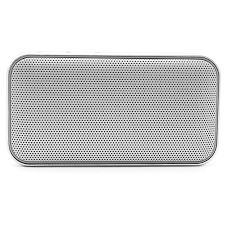 BT209 Outdoor Portable Ultra-thin Mini Wireless Bluetooth Speaker, Support TF Card & Hands-free Calling (Silver) - Mini Speaker by buy2fix | Online Shopping UK | buy2fix